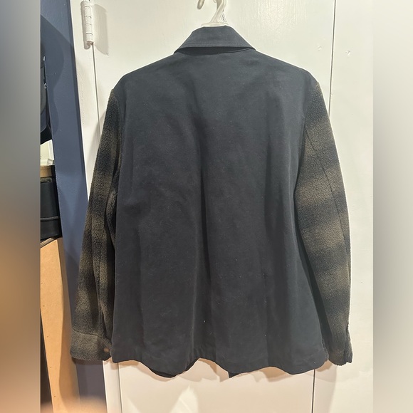 Pendleton Men's Plaid Jacket - Black and Tan - Picture 7 of 8